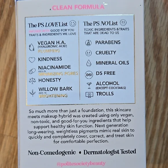 Polite Society Foundation - Very Fair Warm - Picture 3 of 6